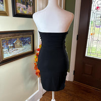 Women's black gold Dresses