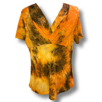 Rafaella Women's orange brown Blouses