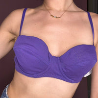 Women's Purple Bra