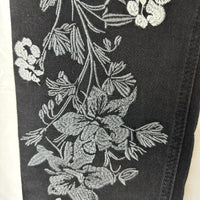 Women's black grey Jeans