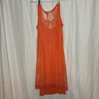 Women's orange pink Dresses