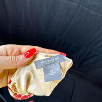 Ann Taylor Women's red cream Skirts