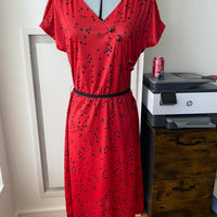 Women's red black Dresses