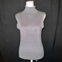 Rafaella Women's Grey Silver Sweater