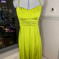 Speechless Women's green yellow Dresses