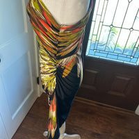 Women's multi black Dresses