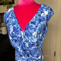 Women's blue multi Dresses