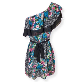 Women's grey black Dresses