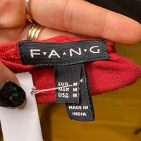 Women's red burgundy Vests