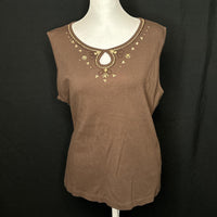Carolyn Taylor Women's Brown Vest