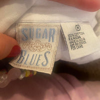 Sugar Women's white blue Shirts