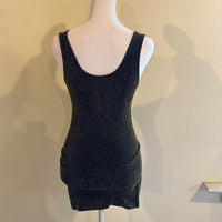 Women's black gold Dresses