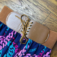 Women's multi blue Skirts