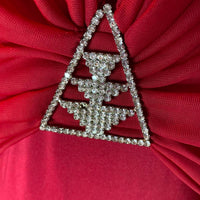 Women's red silver Dresses