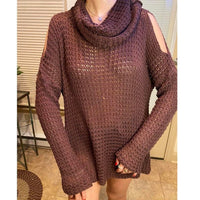 Women's burgundy brown Jumpers