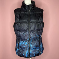 Andrew Marc Women's Navy Blue Puffer Vest