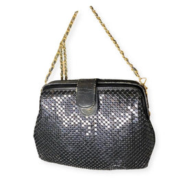 Women's Black Gold Bag