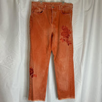 Women's orange Jeans