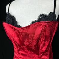 Vintage Frederick's of Hollywood Women's Red Corset