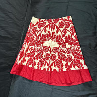 Ann Taylor Women's red cream Skirts