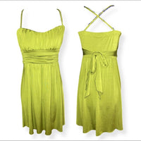 Speechless Women's green yellow Dresses
