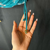 Juicy Couture Women's Blue Green One Piece Swimsuit