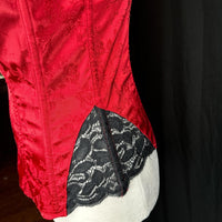 Vintage Frederick's of Hollywood Women's Red Corset