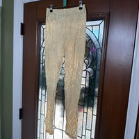 Women's yellow cream Leggings