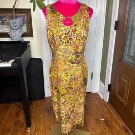 Dressbarn Women's multi yellow Dresses