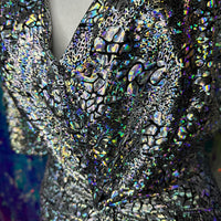 Women's silver multi Dresses