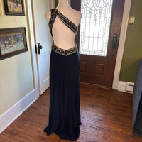 Betsy & Adam Women's black gold Dresses