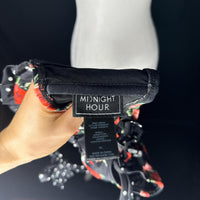 Women's Black Multi Bikini Top