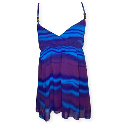 Charlotte Russe Women's purple blue Vests
