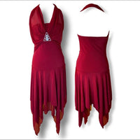 Women's red silver Dresses
