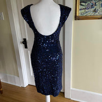 Women's blue black Dresses