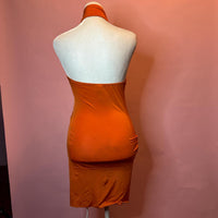 Women's orange Dresses