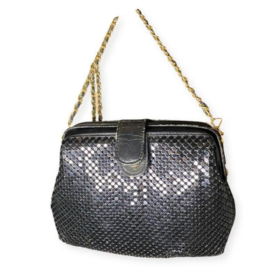 Women's black gold Bags