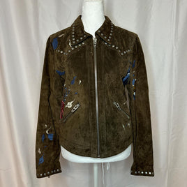 Blank NYC Women's brown multi Coats