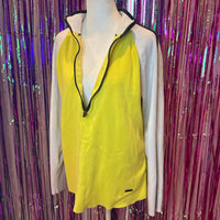 Women's yellow multi Jumpers