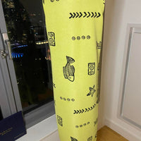 Women's green yellow Dresses