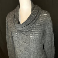 Women's Grey Blue Sweater