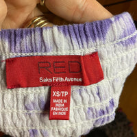 Saks Fifth Avenue Women's purple white Dresses