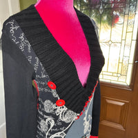 Women's black multi Dresses