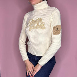 Southpole Women's Cream White Shirt