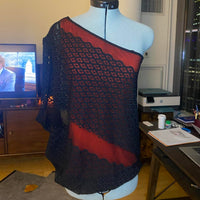 Guess Women's red black Blouses