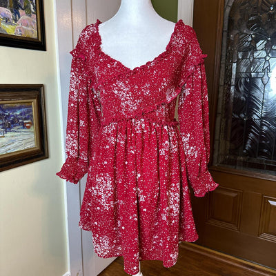 Women's red white Dresses