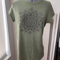 Women's khaki green Shirts