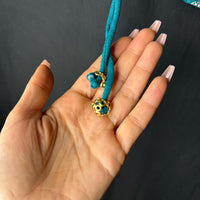 Juicy Couture Women's Blue Green One Piece Swimsuit