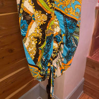 Women's blue multi Dresses