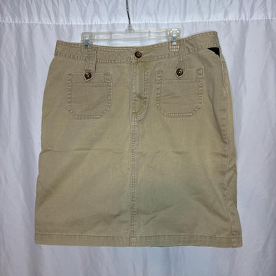Women's tan cream Skirts